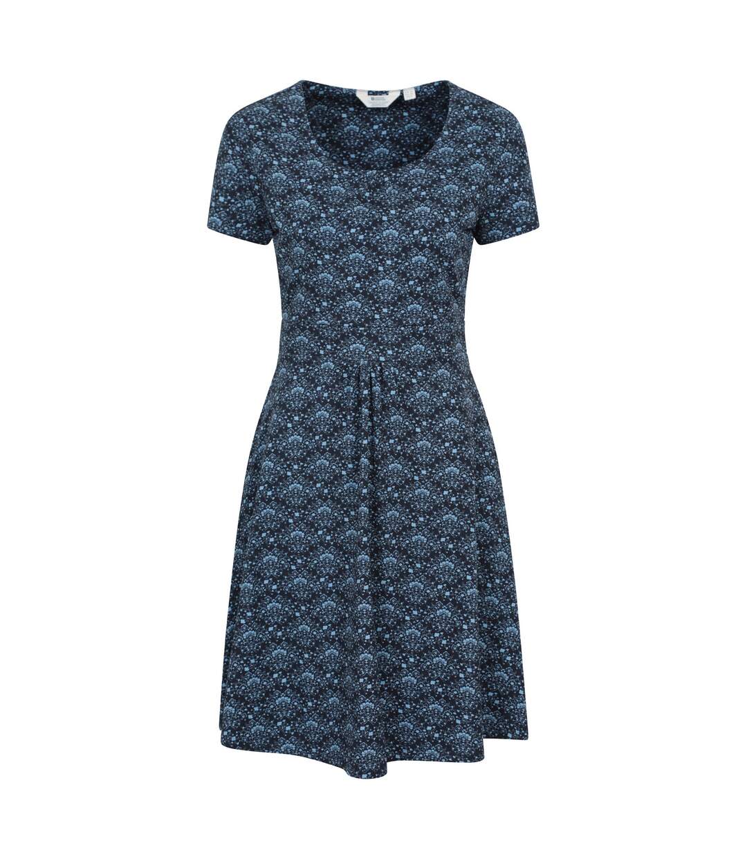 Womens/ladies Orchid Floral Uv Protection Dress Navy Mountain Warehouse-1