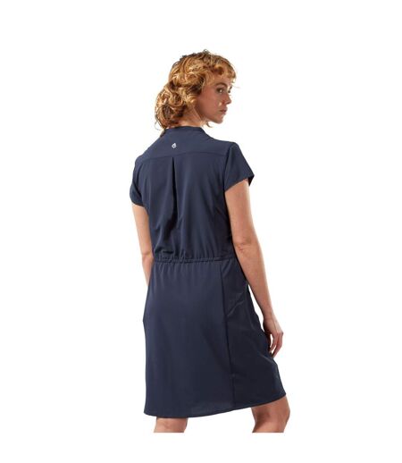 Craghoppers Womens/Ladies Pro Nosilife Shirt Dress (Navy) - UTCG1590