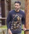 2er-Pack langärmelige T-Shirts Indian Legend Atlas For Men