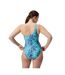 Maillot De Bain 1 Pièce Pour Piscine Motif/style Asymétrique Femme Bleu Speedo-3