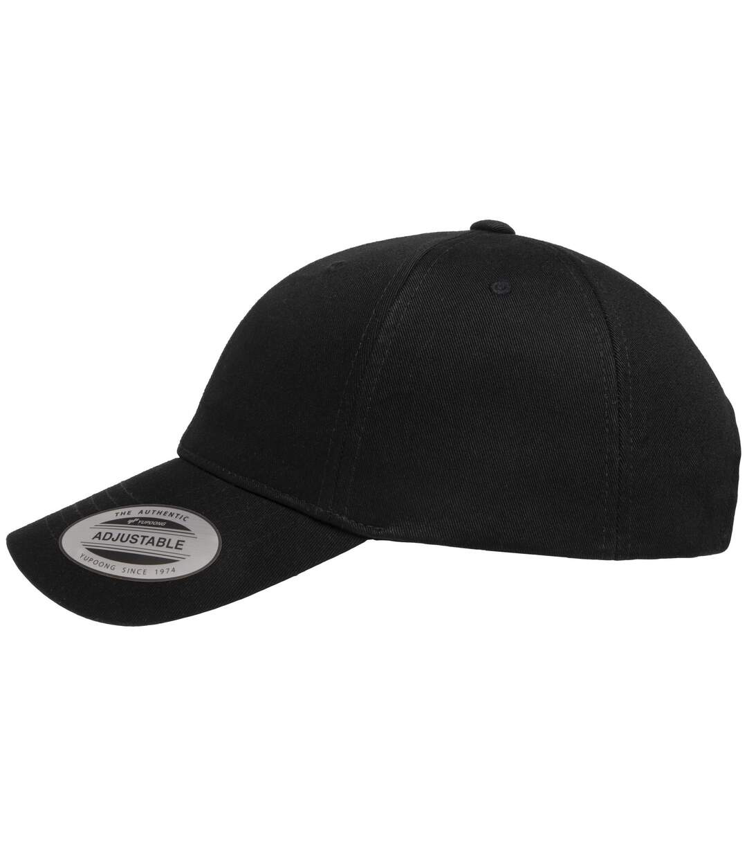 Unisex adult ecowash dad cap black Flexfit-3