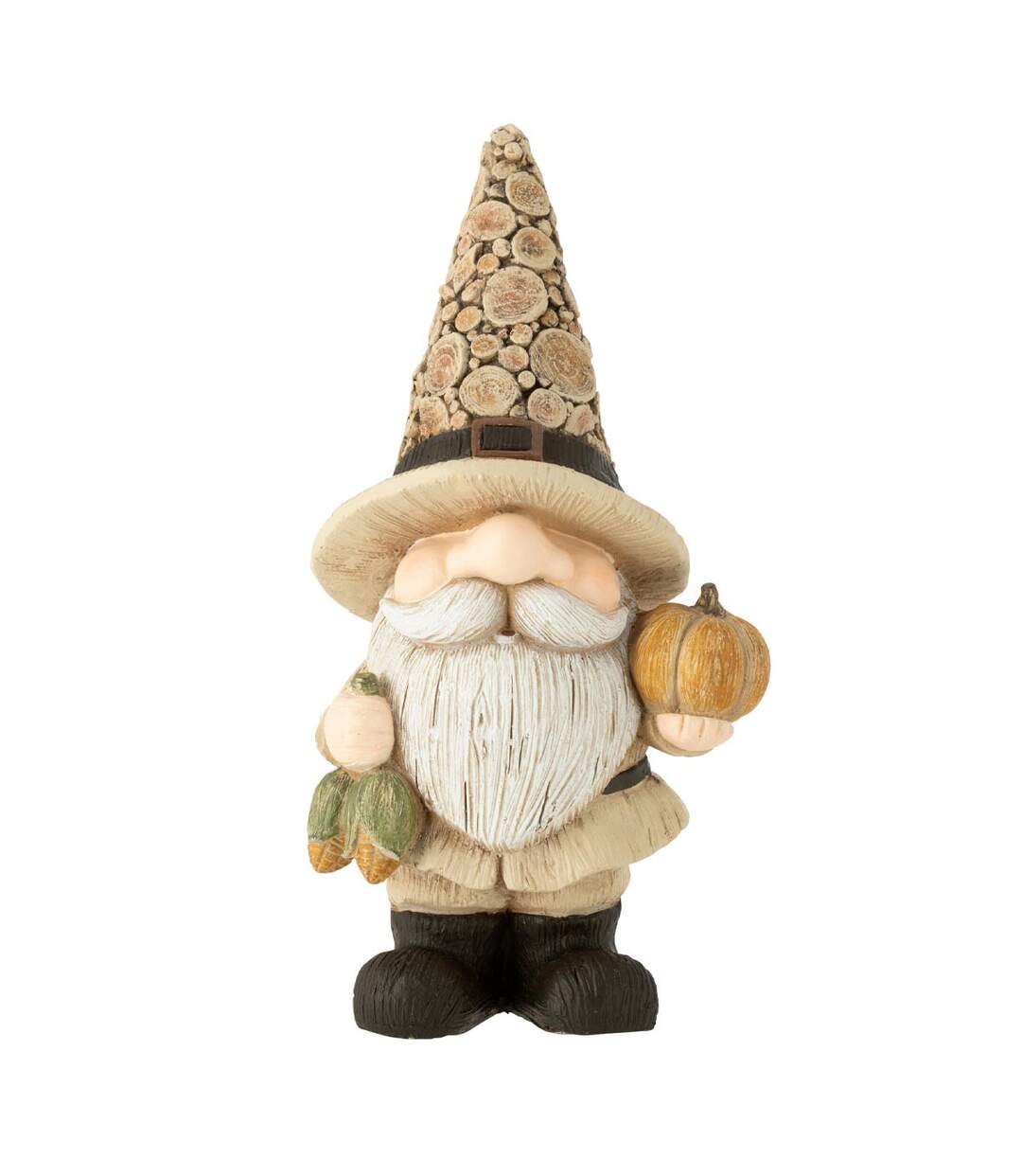 Statuette Déco Lutin Chalet 40cm Naturel-1