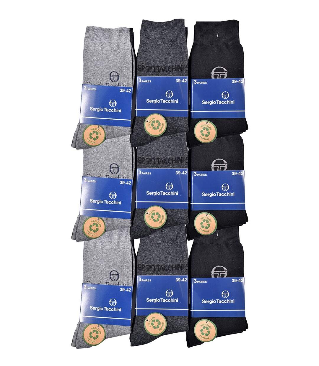 Chaussettes Homme VILLE SERGIO TACCHINI Pack de 18 Paires 0687-3