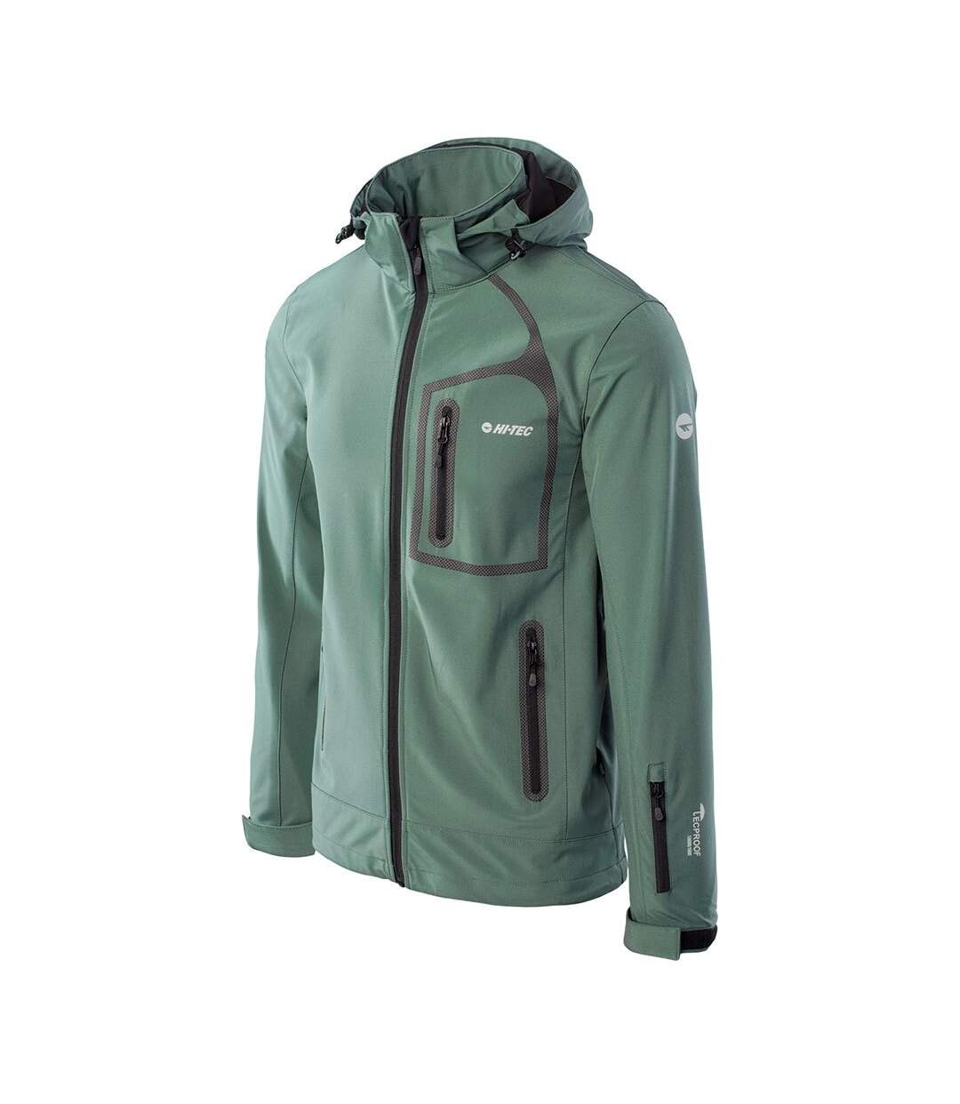 Veste Softshell Nils Homme Forêt Foncé Hi-Tec-3
