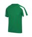 T-shirt Adulte Vert Kelly Blanc AWDis Cool-1