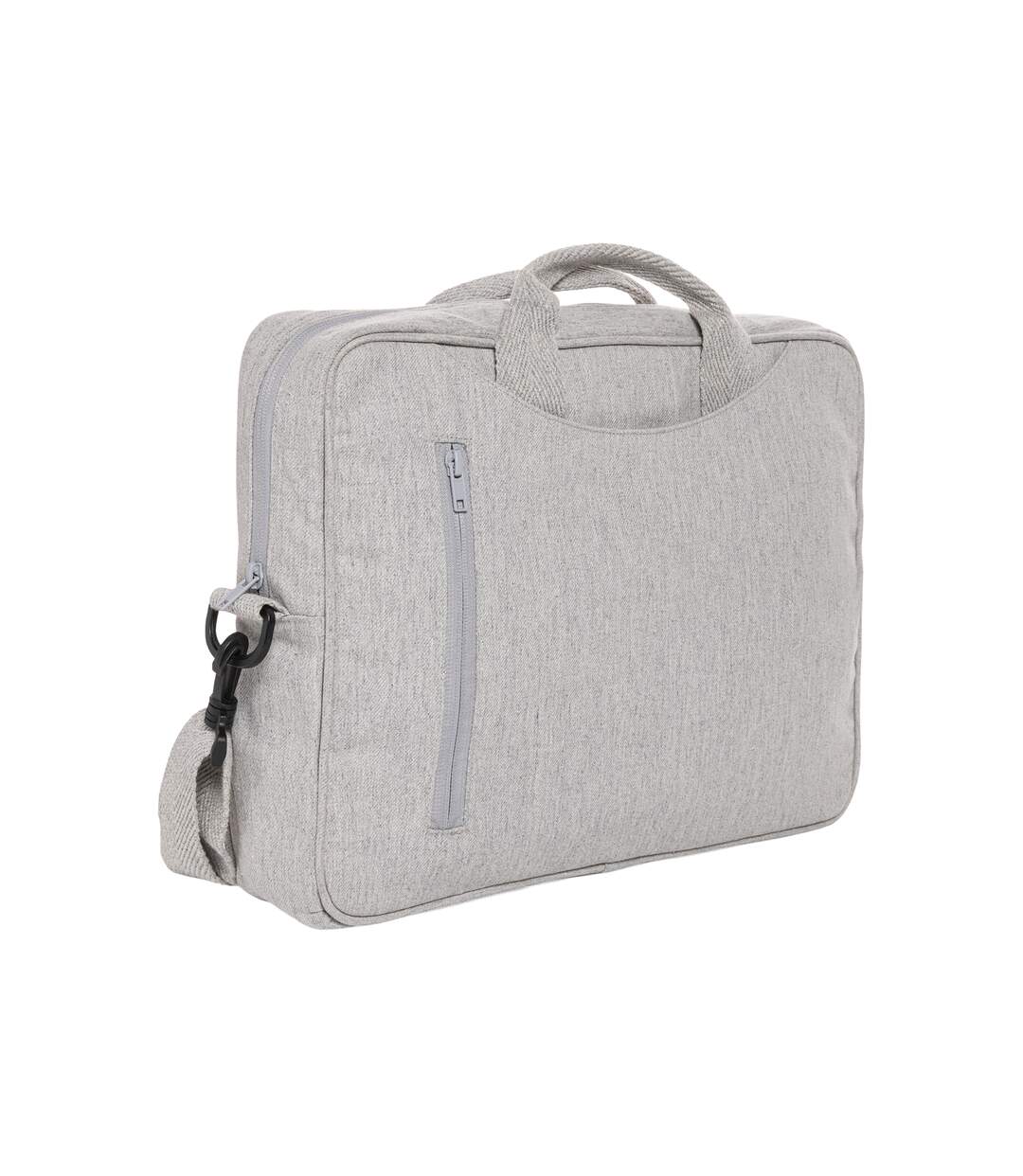 Laluka recycled cotton aware laptop bag one size grey XD Collection-1