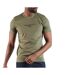 T-shirt kaki homme teddy smith t-jim-1