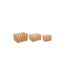 Lot de 3 Caisses de Rangement Lour 37cm Beige-1