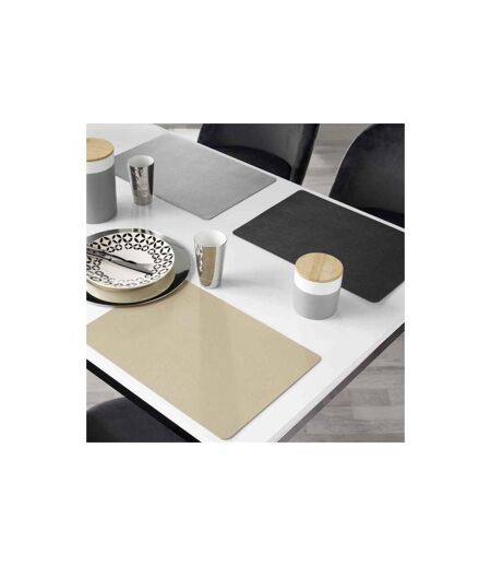 Set de Table Design Bergame 30x43cm Noir