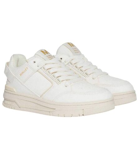 Baskets Compton Femme Blanc Cassé Mallet