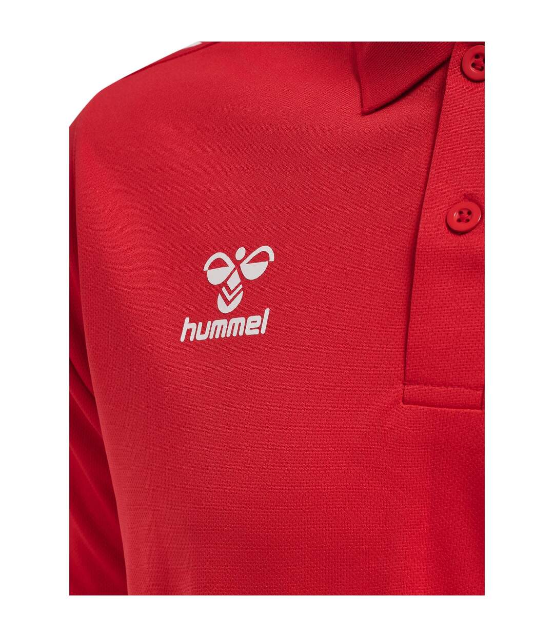 Polo Fonctionnel Core Pour Hommes Rouge Hummel-4