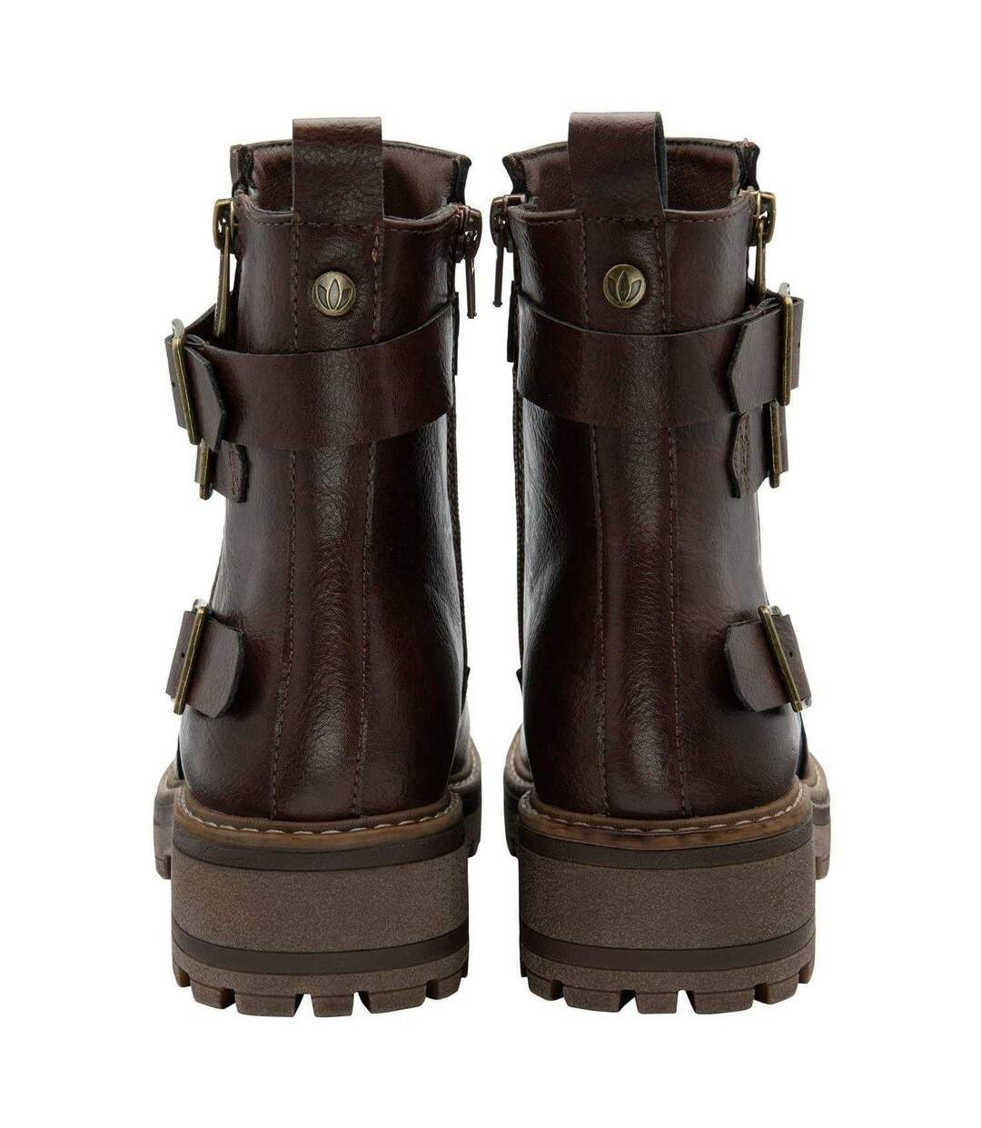 Bottines Harrie Femme Marron Lotus Shoes-2
