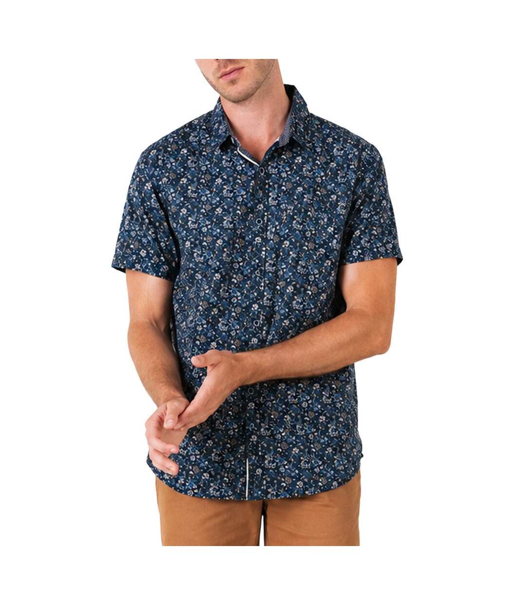 Chemise marine homme rms26 allover-1