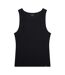 Mens Sleeveless Vest Top Black No Fear-1