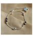 Pure Silver Black Bead Summer Indie Boho Indian Payal Anklet