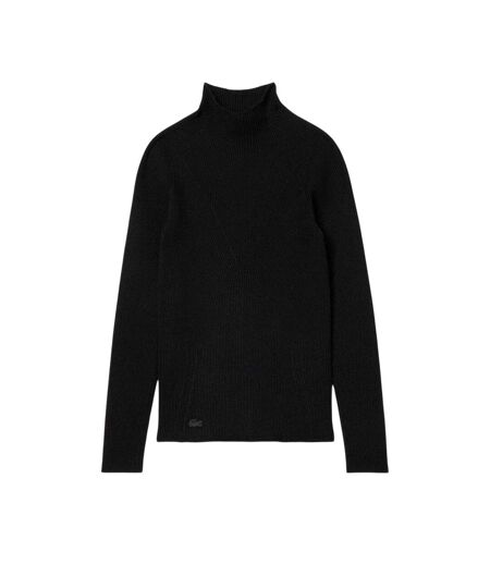 Sweat Motif/style 3d Femme Noir Lacoste