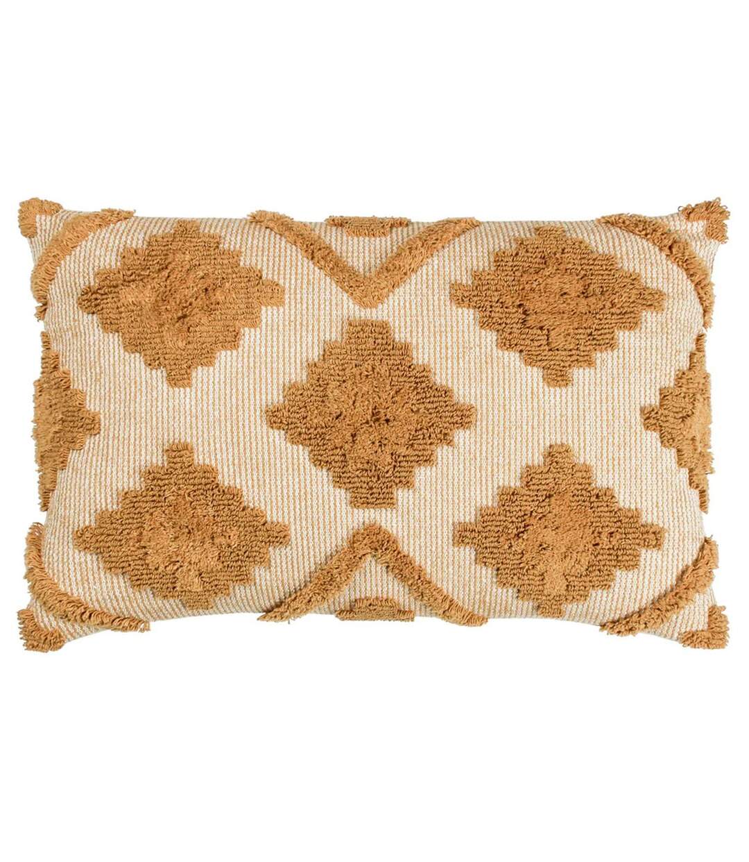 Lamar diamond cushion cover 40cm x 60cm mustard Furn