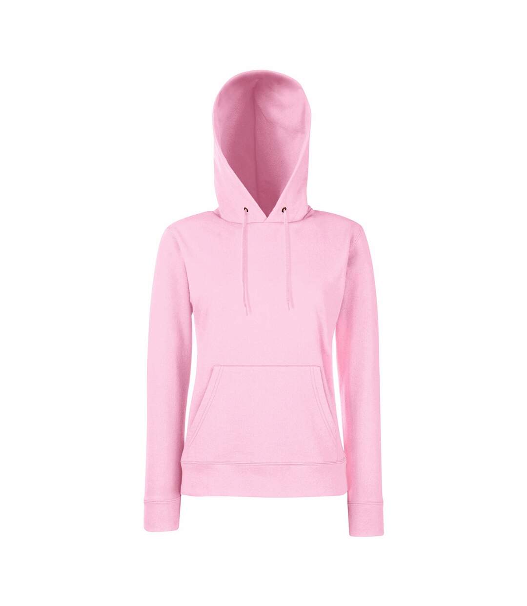 Fruit Of The Loom Ladies Lady Fit Hooded Sweatshirt / Hoodie (Light Pink) - UTBC363-3