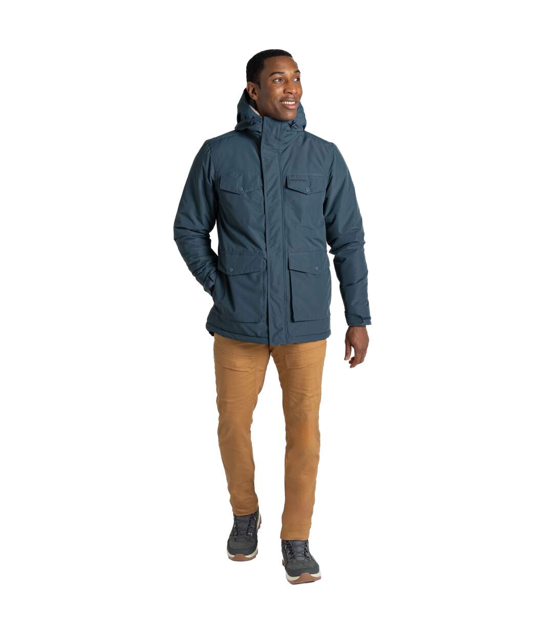 Veste imperméable darragh homme bleu gris foncé Craghoppers-3