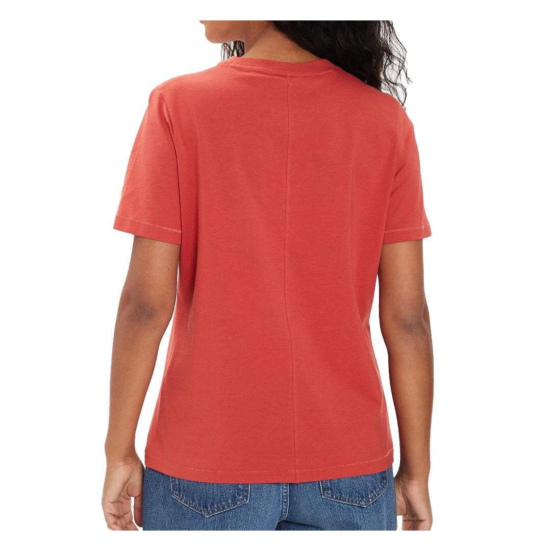 T-shirt Orange Femme Tommy Hilfiger Modern Regular - L-2