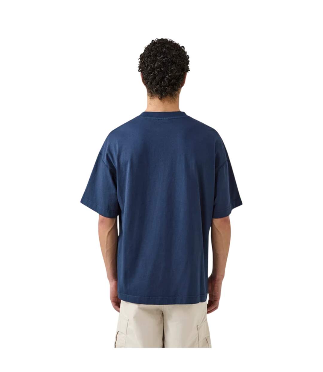 Mens Andrew T-shirt Navy Patrick-3
