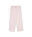 Pantalon blanc/roses à rayures femme vero moda malma - l-1