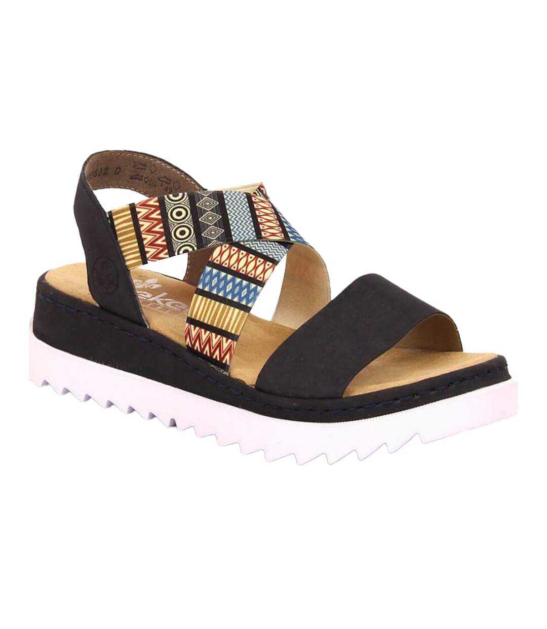 Womens/ladies Rkr533a Sandals Multicoloured Rieker-1