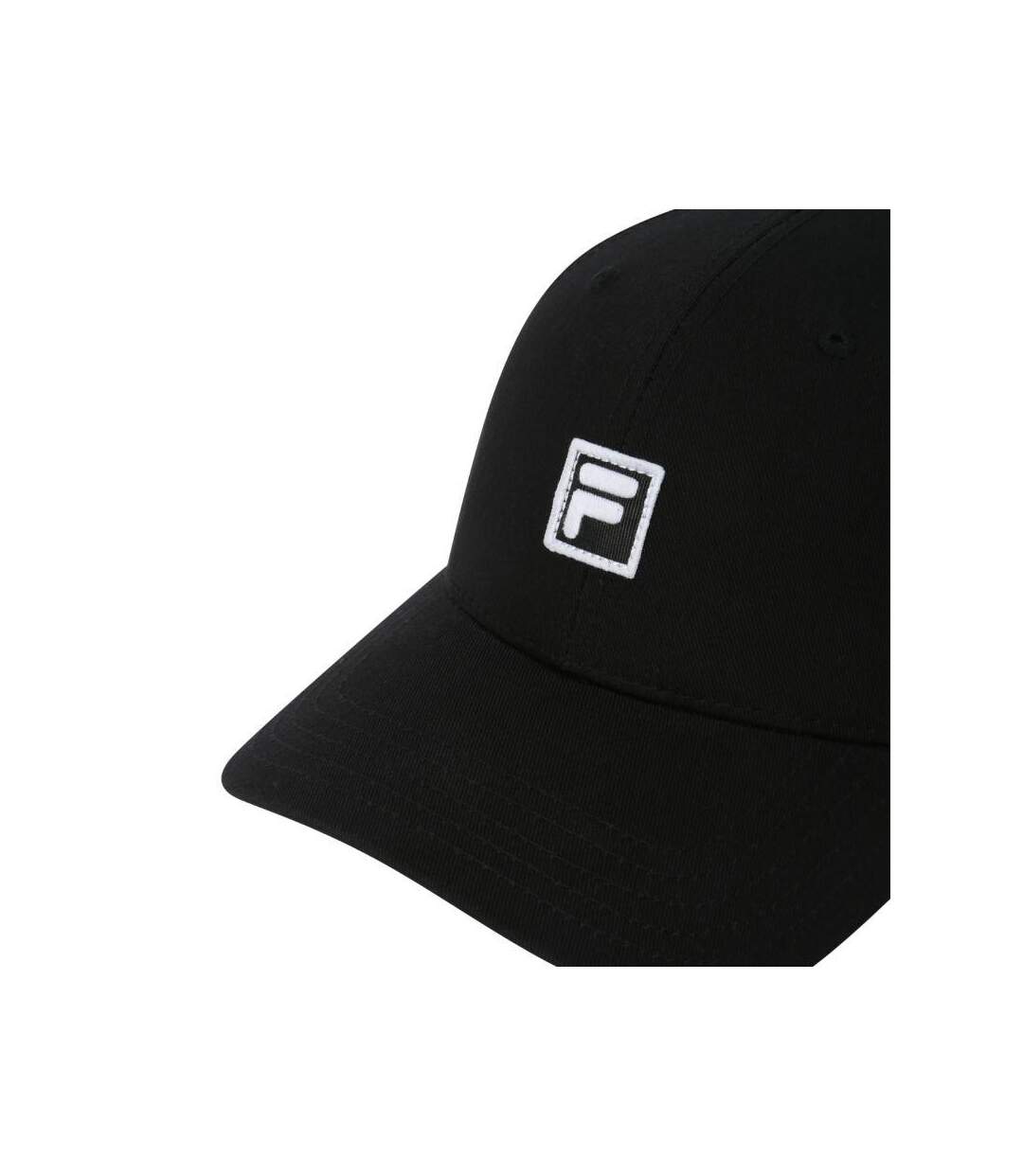 Casquette De Baseball Motif/style 6 Panneaux Botad Noir Fila-3
