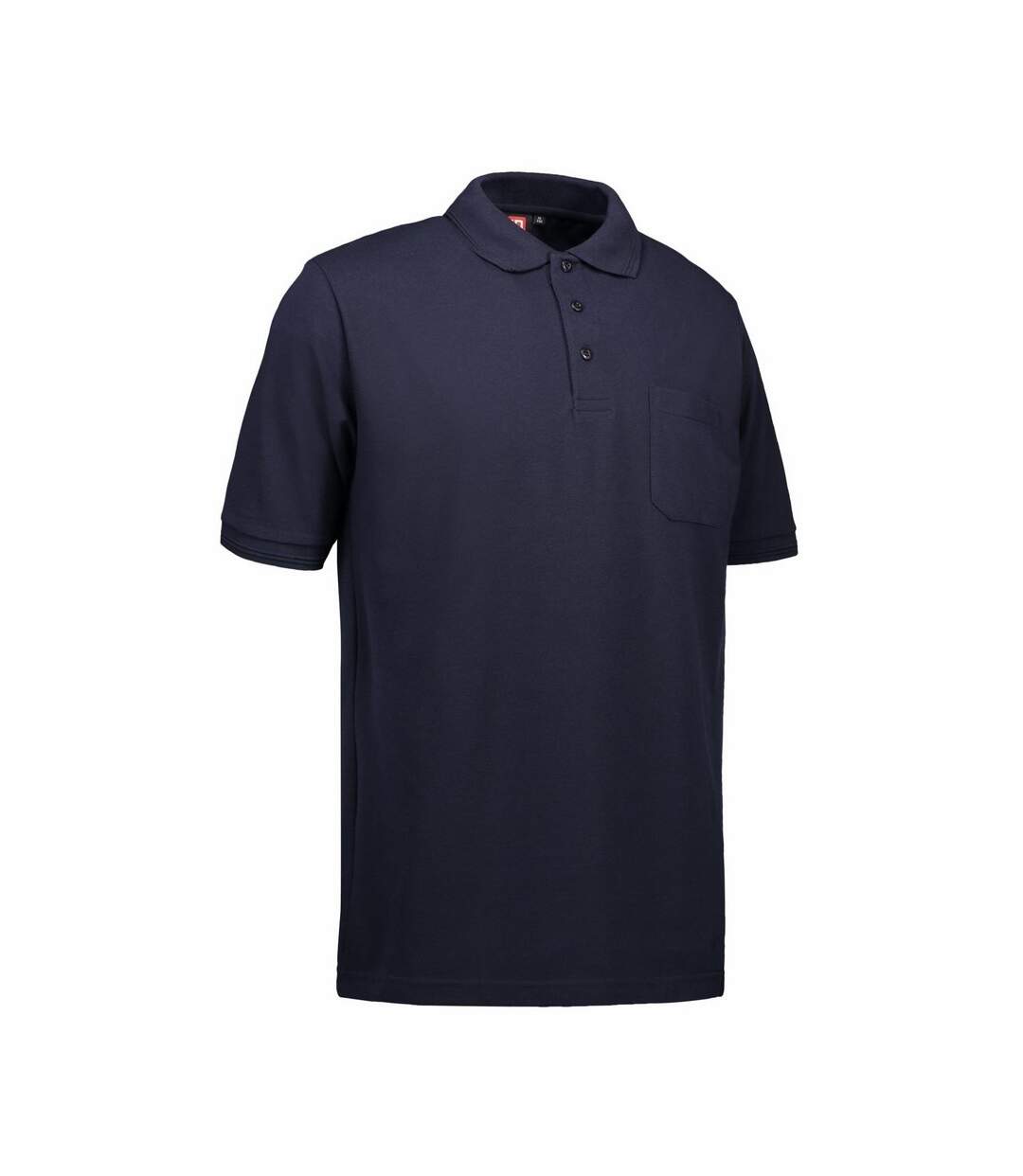 Polo hommes bleu marine ID-4