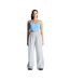 Pantalon De Jogging Banderilla Femme Gris Clair Chiné Miss Kick-2