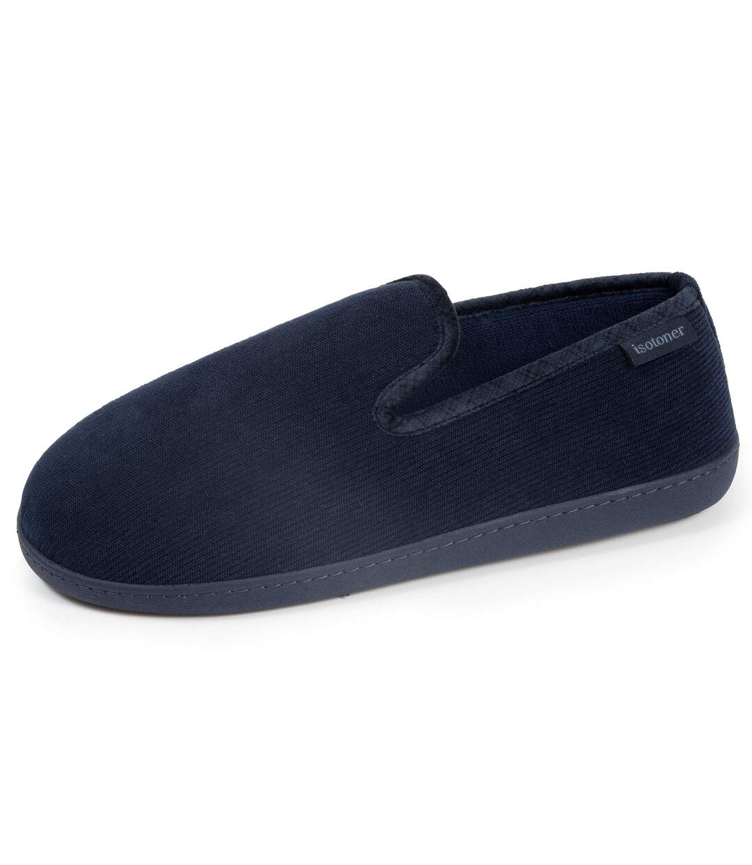 Isotoner Chaussons Charentaises homme semelle à mémoire de forme-1