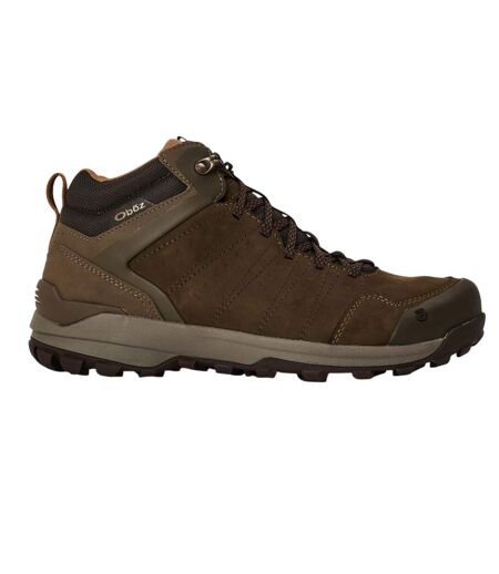 Mens Sypes Leather Hiking Boots Cedar Oboz