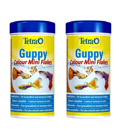 Aliment complet Tetra guppy colour 250 ml (Lot de 2)