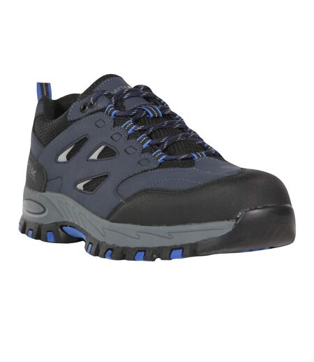 Mens Mudstone Safety Trainers Navy Oxford Blue Regatta