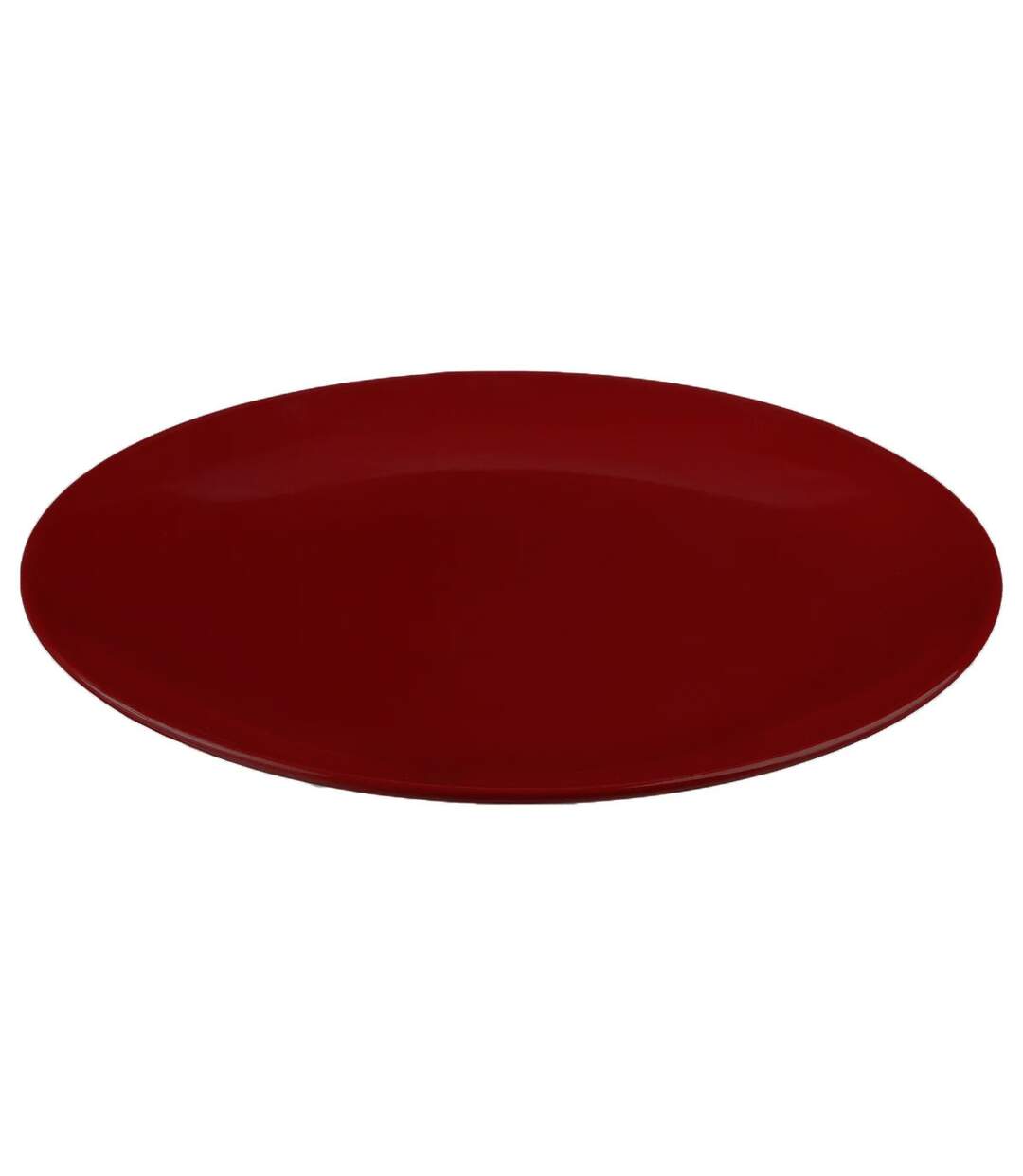 Lot de 6 Assiettes Plates Colorama 26cm Rouge-2