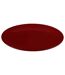 Lot de 6 Assiettes Plates Colorama 26cm Rouge-2