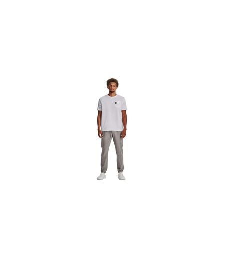 Mens Woven Stretch Regular Jogging Bottoms Grey Under Armour