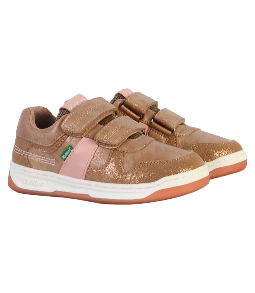 Basket Cuir Junior Kickers Kalido-3