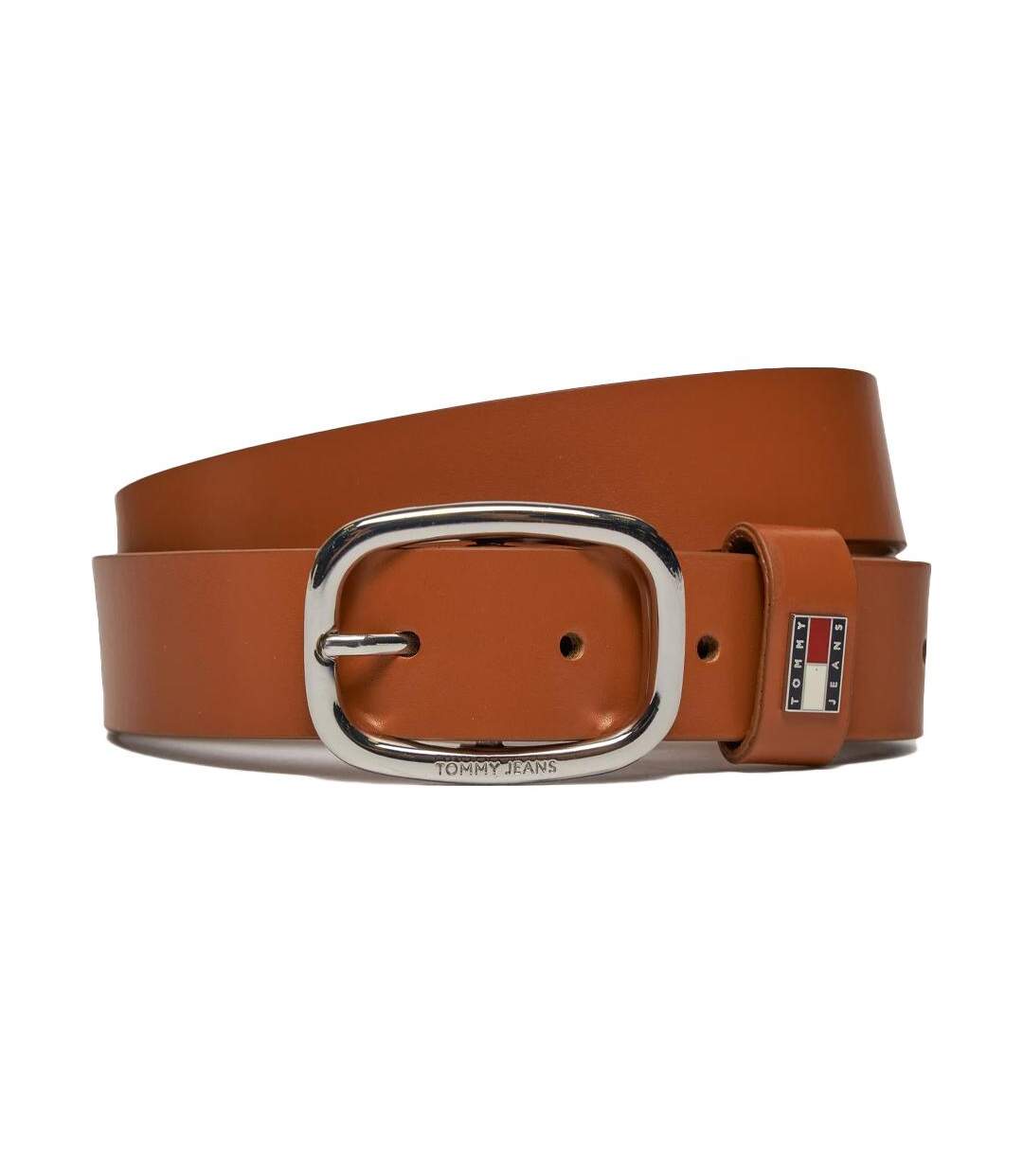 Ceinture Marron Femme Tommy Hilfiger Oval 3.0 - T 80-1