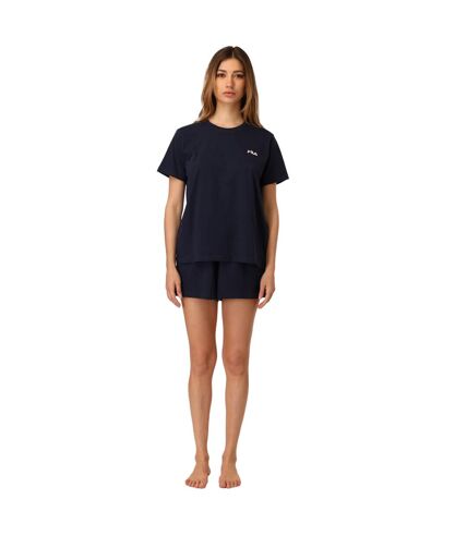 Ensemble de pyjama court femme Navy Fila