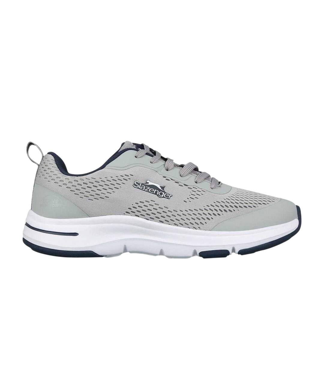 Baskets Curve Support Homme Gris Blanc Slazenger-1