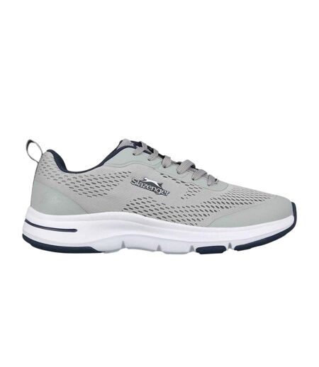 Baskets Curve Support Homme Gris Blanc Slazenger
