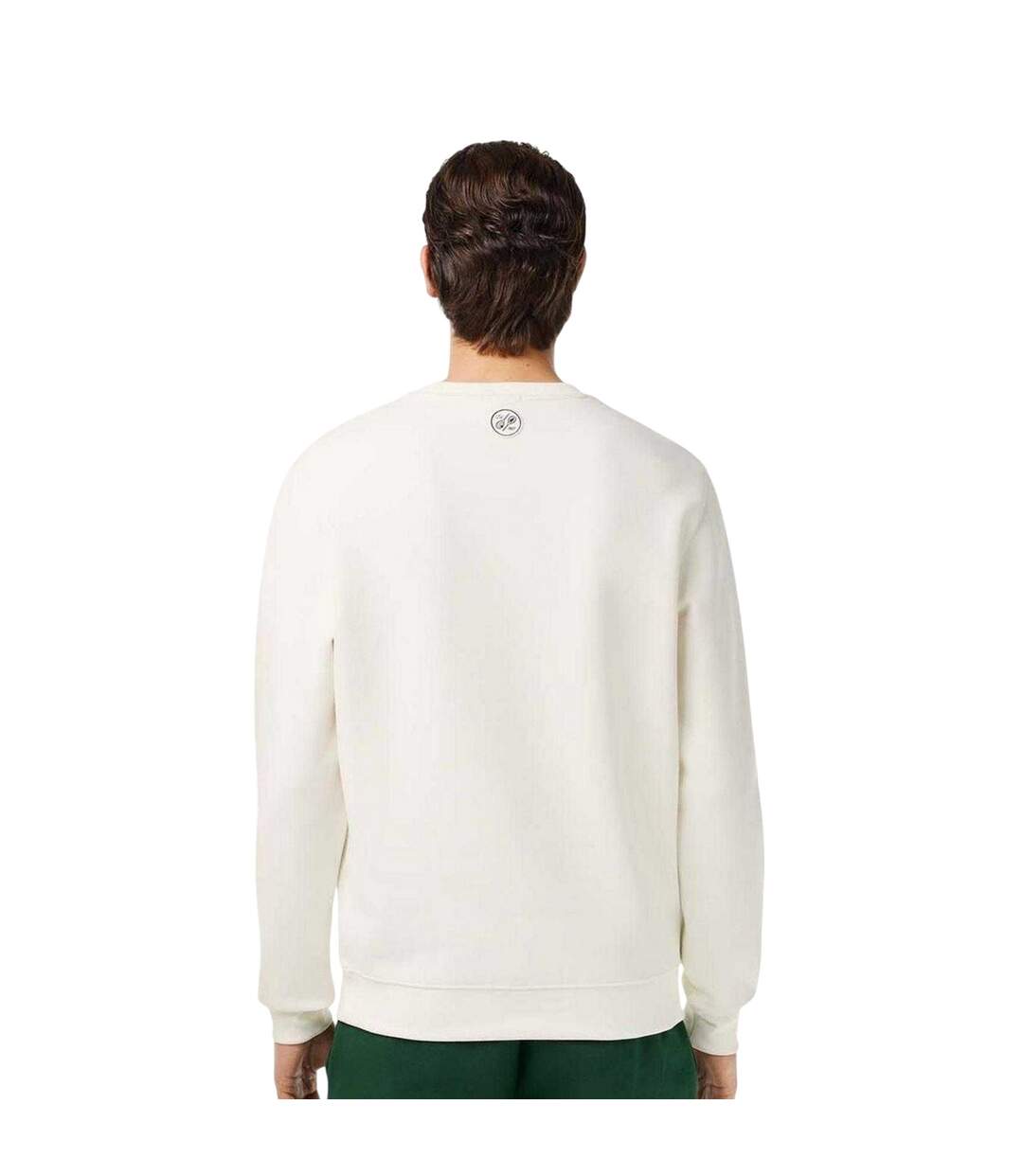 Sweat Roland Garros Edition Adulte Crème Lacoste-2