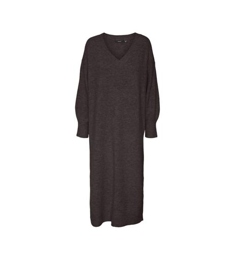 Robe marron foncé femme vero moda jupiter