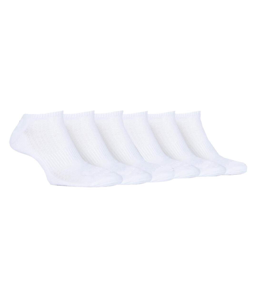 6 Pr Chaussettes Sport Femme Basses Anti Ampoules-1