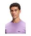 Mens Tchup Logo Oversized T-shirt Purple Boss-4
