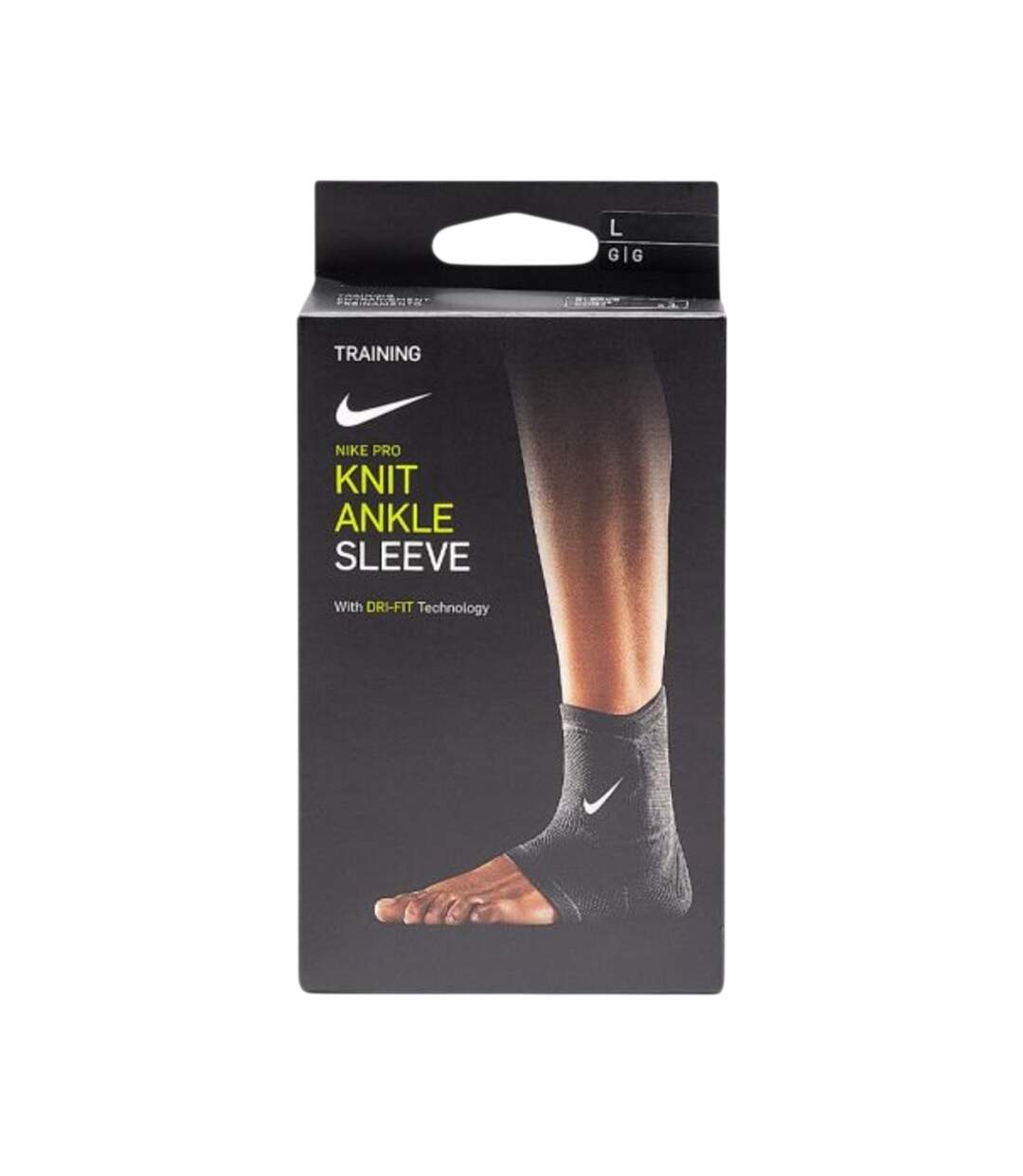Unisex Adult Pro Ankle Sleeve Black Anthracite White Nike-3