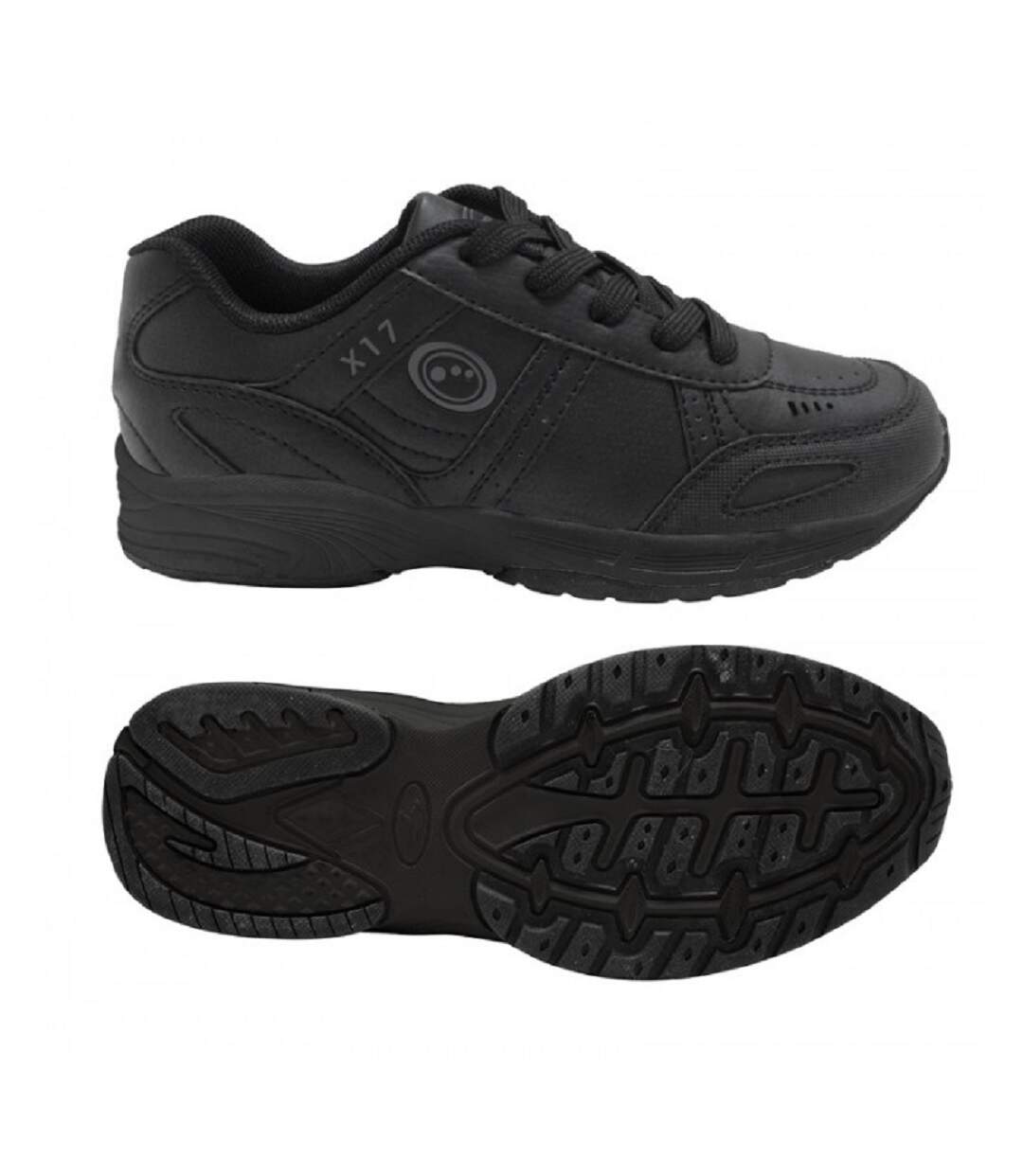 Baskets enfant noir Optimum-2