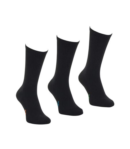 Lot de 3 paires de chaussettes de sport hautes crew