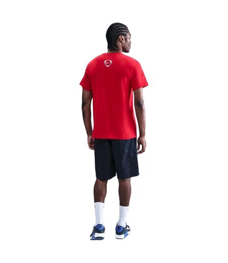 Mens Total 90 T-shirt Red White Nike